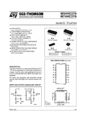 DataSheet M74HC279 pdf